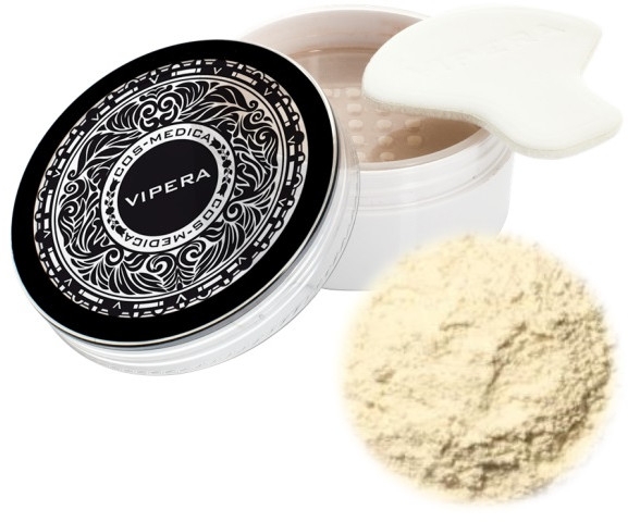 Рисовая матирующая пудра - Vipera Cos-Medica No More Shine Acne Prone Skin Derma Loose Powder — фото N1