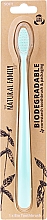 Парфумерія, косметика Біорозкладана зубна щітка, бірюзова - The Natural Family Co Biodegradable Toothbrush