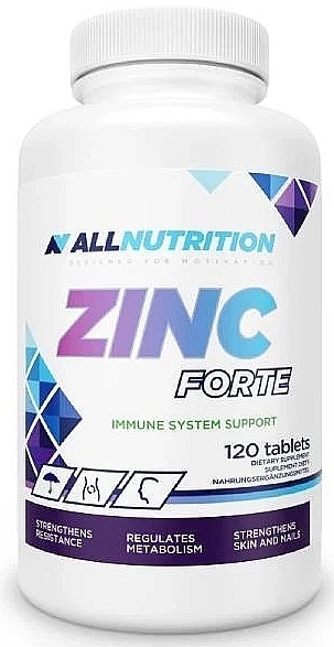 Пищевая добавка «Цинк Форте» - Allnutrition Zinc Forte — фото N1