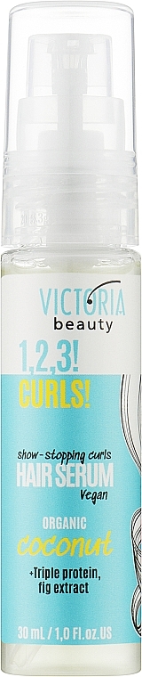 Сыворотка для кудрявых волос - Victoria Beauty 1,2,3! Curls! Hair Serum — фото N1