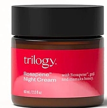 Нічний крем із розапеном для обличчя - Trilogy Rosapene Night Cream — фото N1