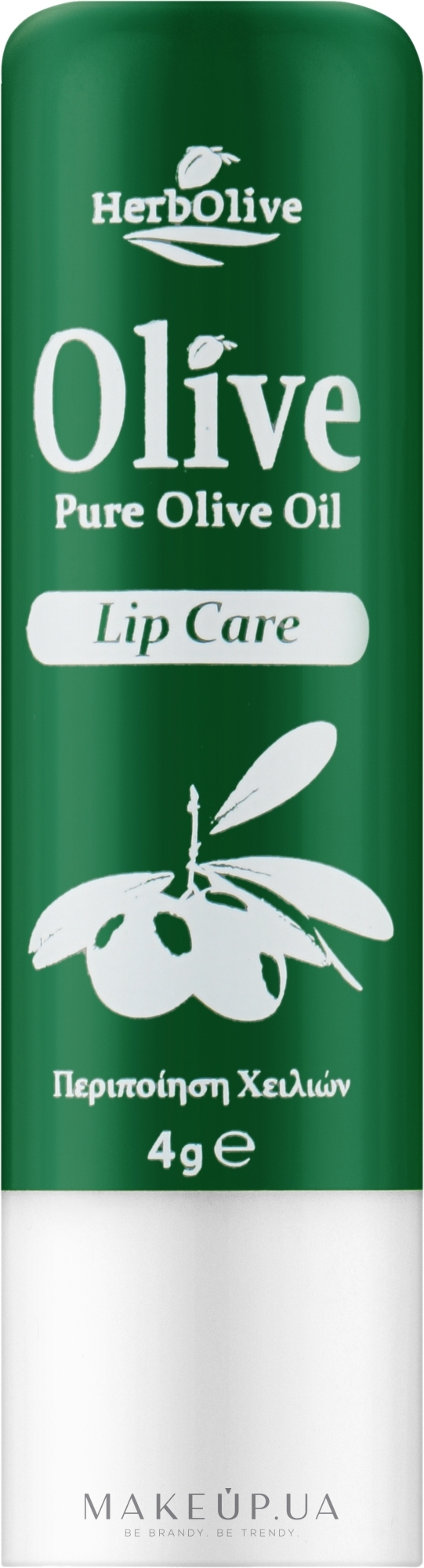 Бальзам для губ з оливковою олією - Madis HerbOlive Lip Care — фото 4.5g