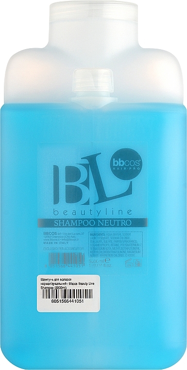 Шампунь для волос нормализующий - Bbcos Beauty Line Shampoo — фото N1