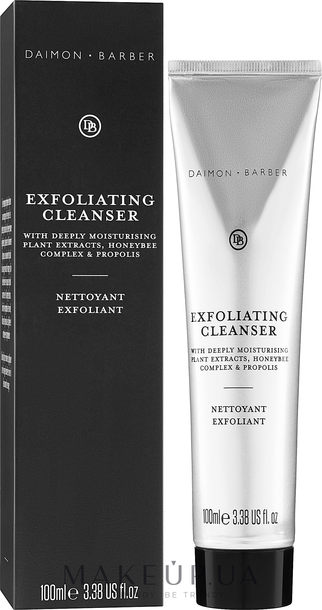 Отшелушивающее очищающее средство для лица - Daimon Barber Exfoliating Cleanser — фото 100ml