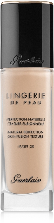 Невидимая тональная основа - Guerlain Lingerie de Peau Natural Perfection Skin-Fusion Texture SPF 20 — фото N1