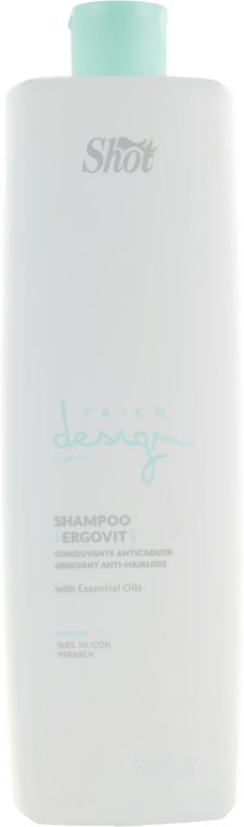 Шампунь проти випадіння волосся - Shot Trico Design Ergovit Shampoo — фото N3
