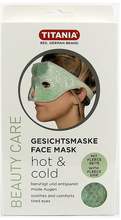 Охолоджувальна гелева маска для обличчя - Titania Face Mask Cold — фото N1