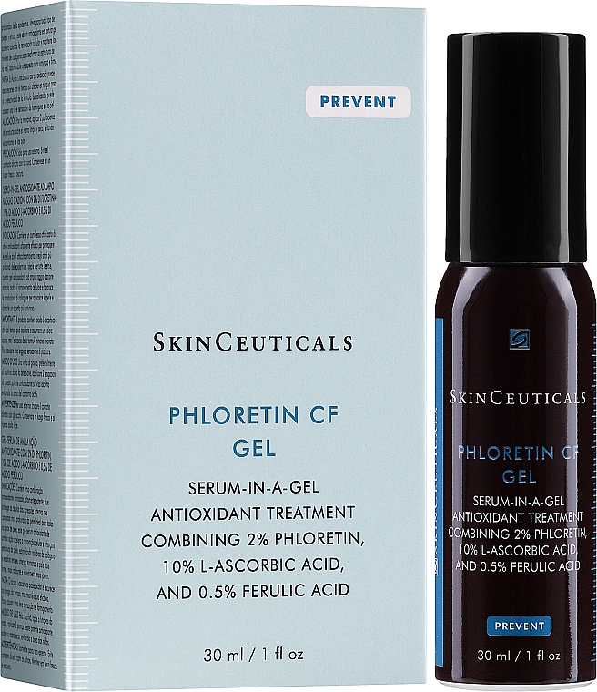 Антиоксидантная гель-сыворотка для всех типов кожи - SkinCeuticals Phloretin CF Gel — фото N2