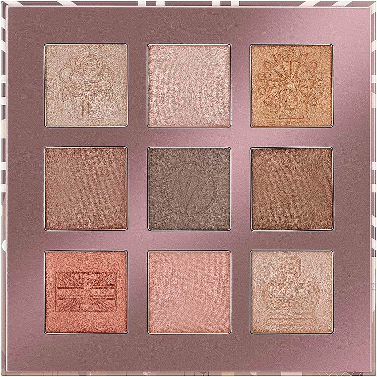 Палетка теней - W7 Eyes Of London Eyeshadow Palette — фото N2