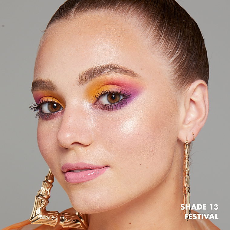 Палетка теней для век и пигментов для лица - NYX Professional Makeup Ultimate Shadow Palette — фото N5