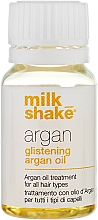 Аргановое масло для глубокого восстановления и блеска волос - Milk_Shake Argan Glistening Argan Oil — фото N2