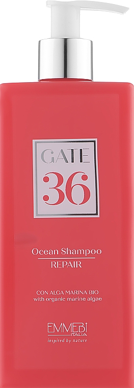 Восстанавливающий шампунь для волос - Emmebi Italia Gate 36 Wash Ocean Shampoo Repair
