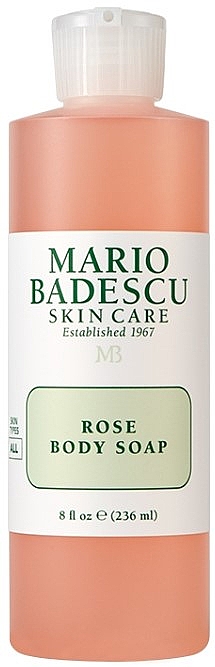 Гель для душу "Троянда" - Mario Badescu Rose Body Soap — фото N1