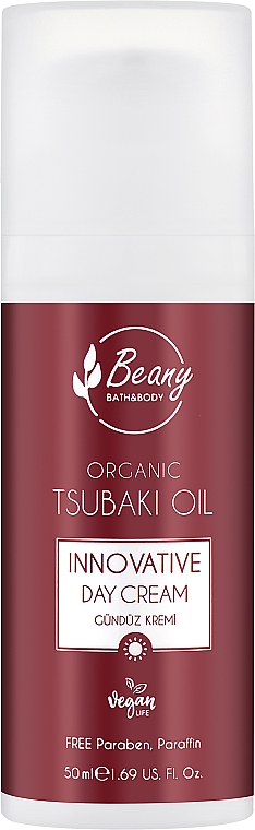 Дневной крем для лица с маслом японской камелии - Beany Tsubaki Oil Innovative Day Cream — фото N1