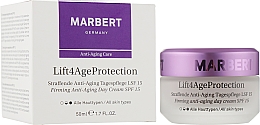 Зміцнювальний денний крем - Marbert Lift4Age Protection Firming Anti-Aging Day care SPF 15 — фото N2