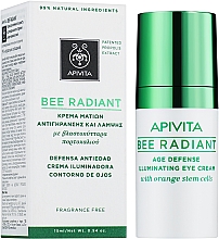 Духи, Парфюмерия, косметика Крем для кожи вокруг глаз - Apivita Bee Radiant Eye Cream