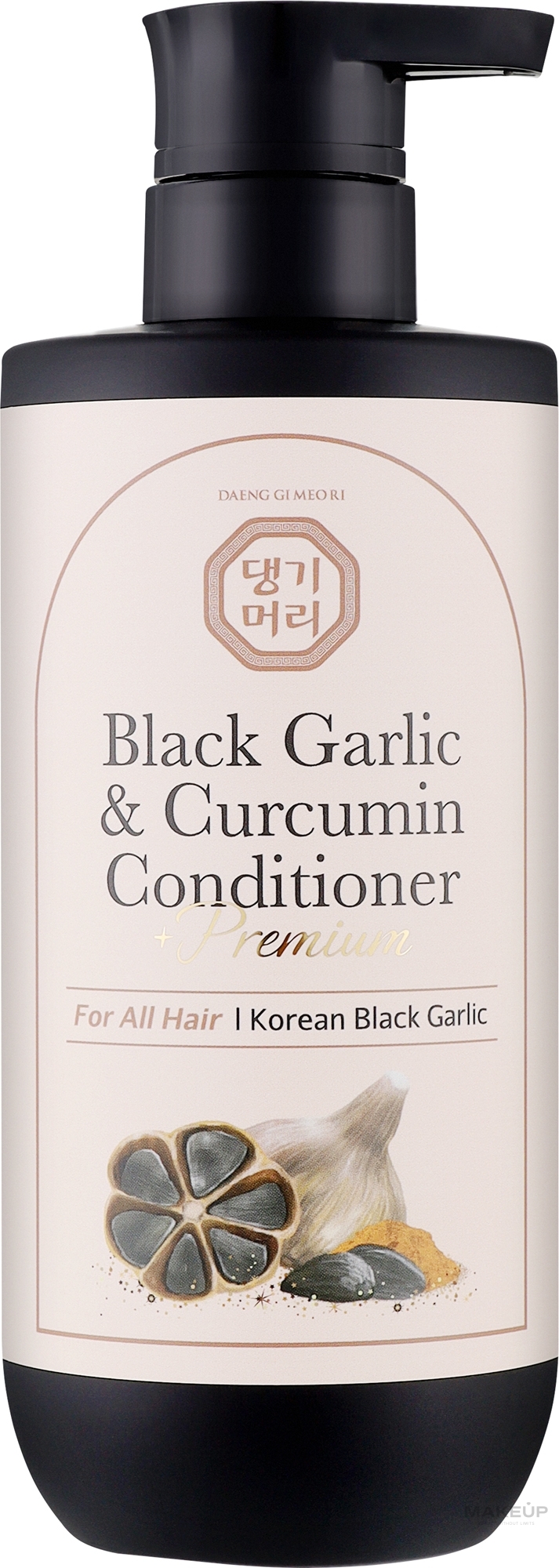 Премиальный кондиционер с экстрактом черного чеснока - Daeng Gi Meo Ri Premium Black Garlic And Curcumin Conditioner — фото 500ml