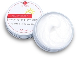 Парфумерія, косметика Денний крем для обличчя з пептидами та еластином - Miss Claire MС Profline Age Protect Multi-actions Day Cream