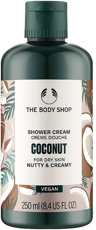 Крем-гель для душа "Кокос" - The Body Shop Coconut Vegan Shower Cream — фото N1