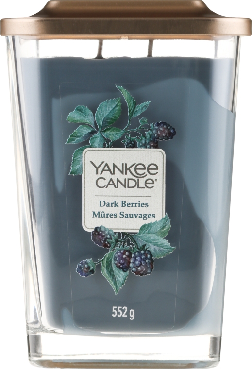 Ароматическая свеча - Yankee Candle Elevation Dark Berries — фото N3