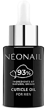 Масло для кутикулы для мужчин - NeoNail Professional Strong Nail Oil For Men — фото N1