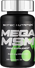 Парфумерія, косметика Харчова добавка "Для суглобів і зв'язок" - Scitec Nutrition Mega MSM