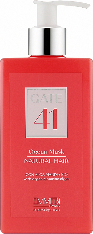 Маска для натурального волосся - Emmebi Italia Gate 41 Wash Ocean Mask Natural Hair — фото N1