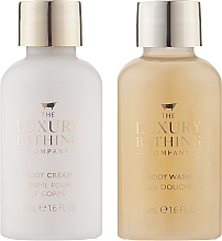 Набор - Grace Cole The Luxury Bathing Bergamot Ginger & Lemongrass Star Struck (cr/50 ml + sh/gel/50 ml) — фото N2