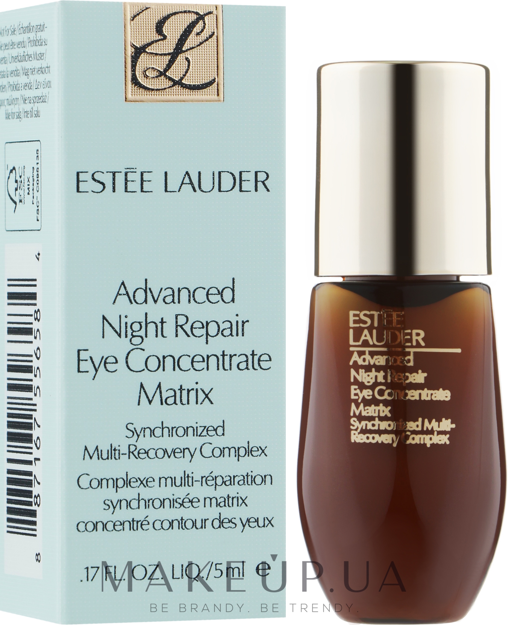 ПОДАРУНОК! Відновлювальний концентрат для шкіри області навколо очей - Estee Lauder Advanced Night Repair Eye Concentrate Matrix (міні) — фото 5ml