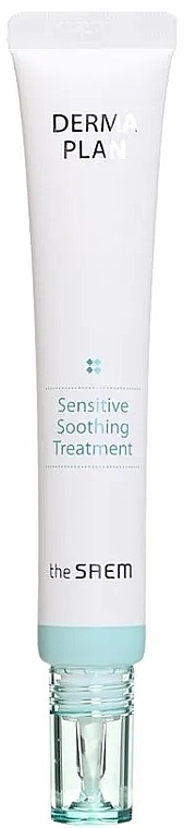 Успокаивающий гель-крем для точечного применения - The Saem Derma Plan Sensitive Soothing Treatment — фото N1