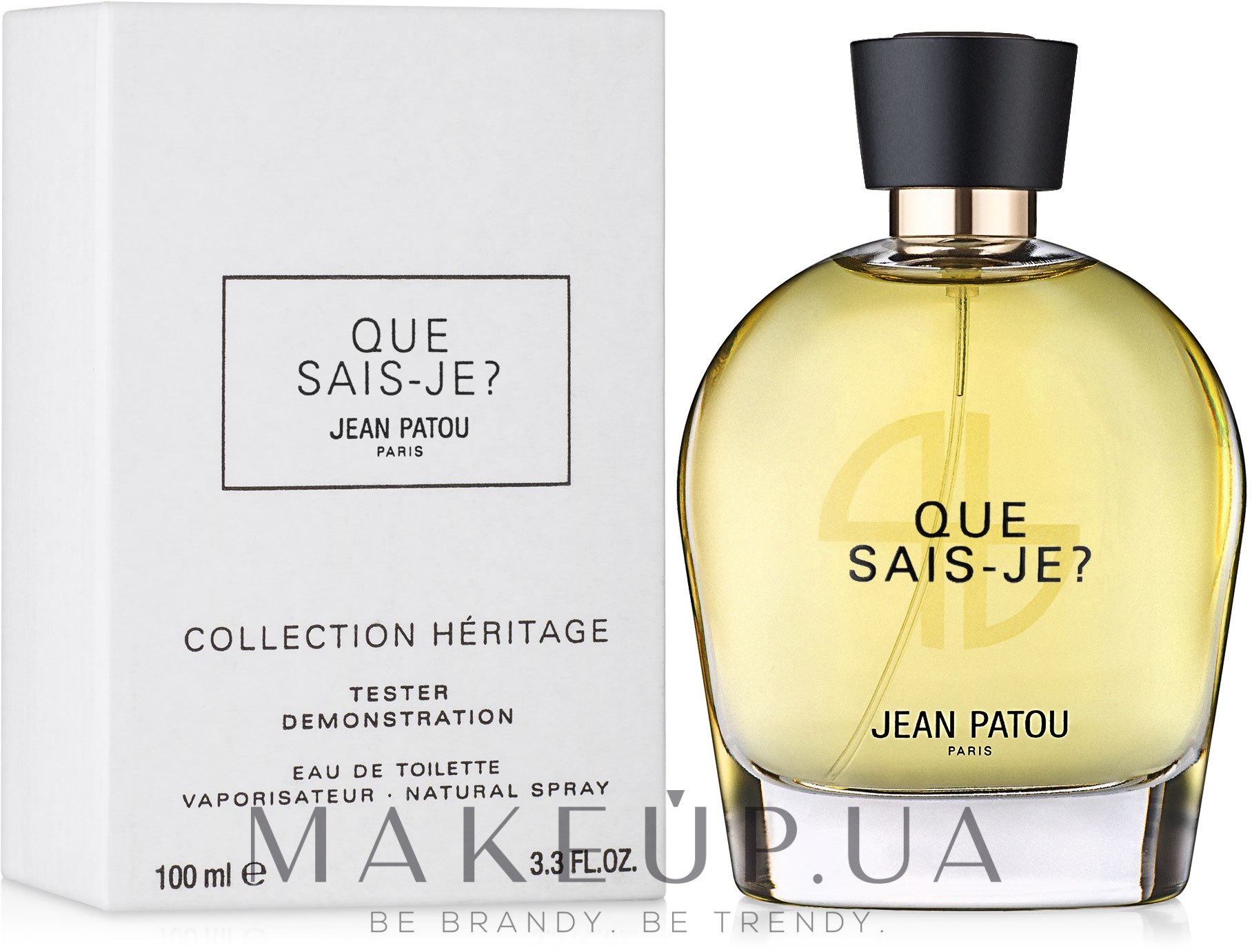 Jean Patou Collection Heritage Que Sais-Je? - Парфюмированная вода (тестер) — фото 100ml