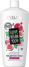 Бальзам для тіла "Інжир і гранат" - Eveline Cosmetics I Love Vegan Food Body Balm — фото N1