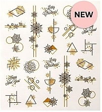 Духи, Парфюмерия, косметика Водные наклейки для дизайна ногтей "Рождество" - Peggy Sage Water Decals Nail Transfers