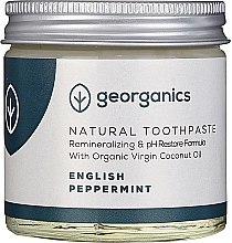 Натуральная зубная паста - Georganics English Peppermint Natural Toothpaste — фото N3