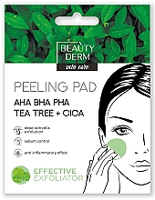 Парфумерія, косметика Пілінг-пади для обличчя з чайним деревом та кислотами - Beauty Derm Scin Care Peeling Pad