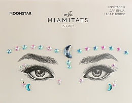 Духи, Парфюмерия, косметика Клеящиеся кристаллы для лица - Miami Tattoos Moonstars