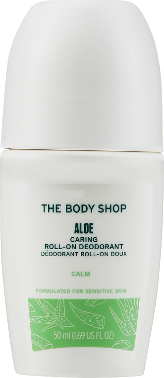 Шариковый дезодорант "Алоэ" - The Body Shop Aloe Roll-On Deodorant — фото N1