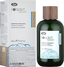 Шампунь против перхоти - Lisap Keraplant Nature Purifying shampoo  — фото N4