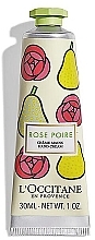 Духи, Парфюмерия, косметика L'Occitane Rose Poire - Крем для рук