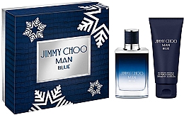 Духи, Парфюмерия, косметика Jimmy Choo Man Blue - Набор (edt/50ml + sh/gel100ml)