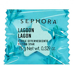 Духи, Парфюмерия, косметика Шипучая звездочка для душа "Лагуна" - Sephora 