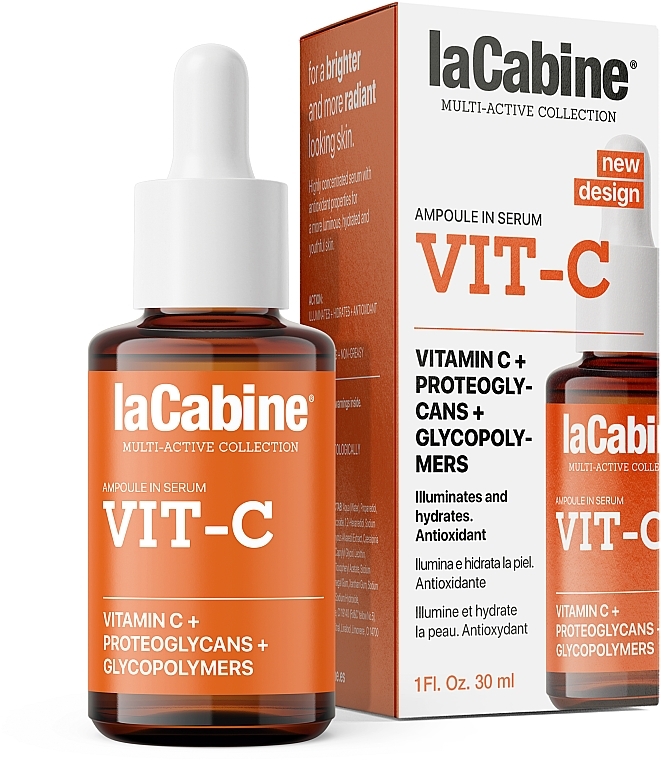 Высококонцентрированная сыворотка для лица с витамином С - La Cabine Vit-C Serum