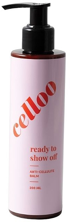Антицелюлітний бальзам для тіла - Celloo Ready To Show Off Anti-cellulite Balm — фото N1