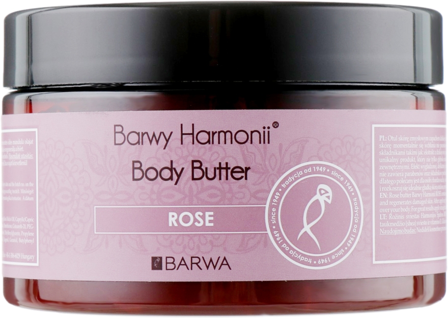 Олія для тіла "Троянда" - Barwa Harmony Body Butter Rose — фото N1