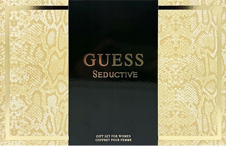 Guess Seductive - Набір (edt/75ml + b/lot/200 + edt/15ml) — фото N2
