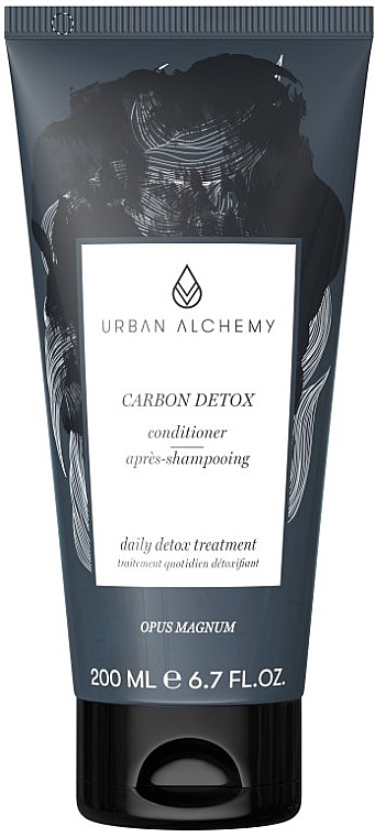 Кондиционер для волос с активированным углем - Urban Alchemy Opus Magnum Carbon Detox Conditioner — фото N1