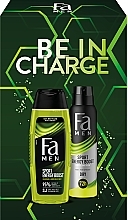 Набор "Energy Boost. Be In Charge" - Fa Men (sh/gel/250ml + deo/150ml) — фото N4