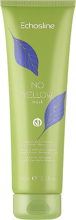 Маска против желтизны волос - Echosline No Yellow Mask — фото N2