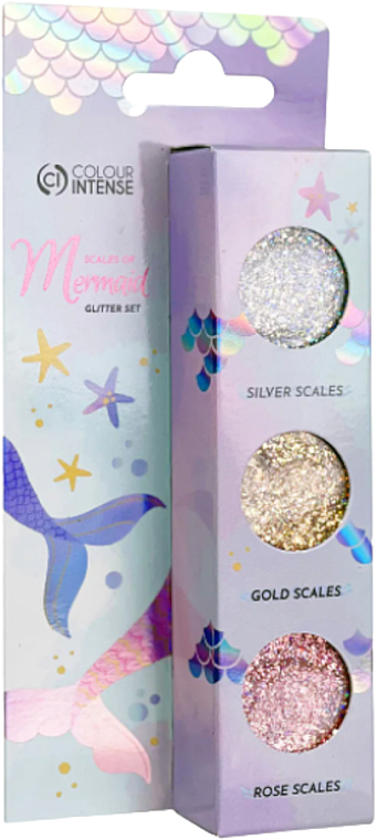 Colour Intense Scales Mermaid Glitter Set