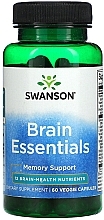 Диетическая добавка, капсулы - Swanson Brain Essentials Memory Support — фото N1